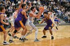 MBBall vs Emerson  Wheaton College Men's Basketball vs Emerson College is the first round of the NEWMAC Basketball Championships. - Photo By: KEITH NORDSTROM : Wheaton, basketball, NEWMAC MBBall2024